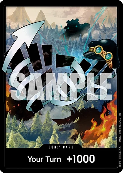 Carte One Piece anglaise DON !! Card OP18-DON