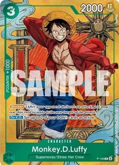 Monkey.D.Luffy P-108