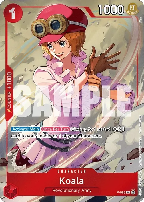 Carte One Piece anglaise P-069 Koala