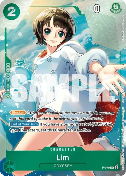 Carte One Piece anglaise P-079 Lim