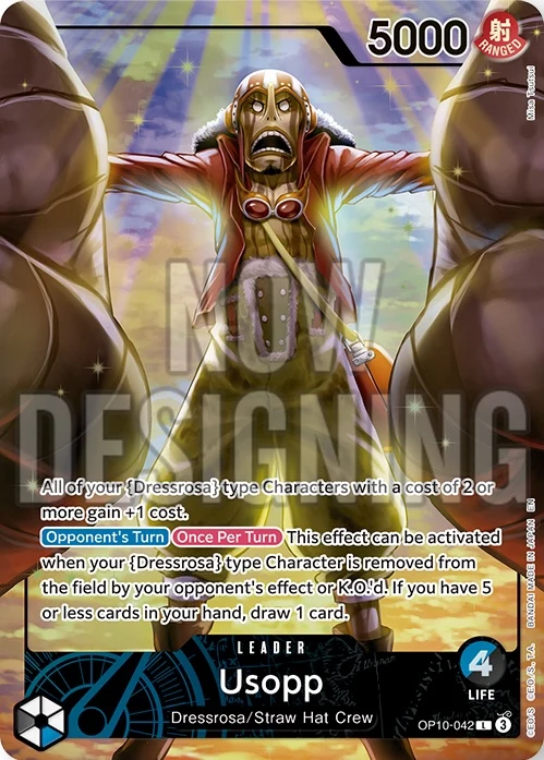 Carte One Piece anglaise OP10-042 Usopp