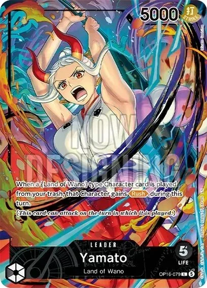 Carte One Piece anglaise OP16-079 Yamato