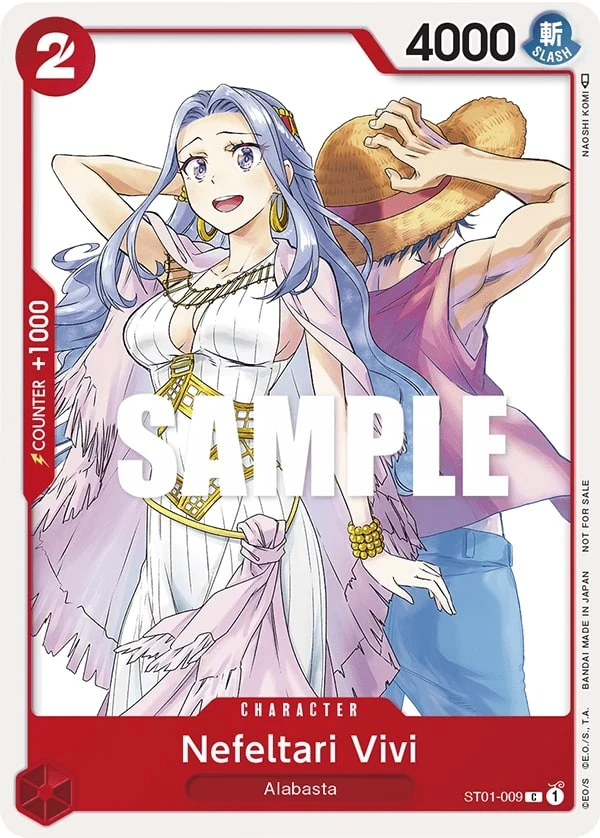 Carte One Piece anglaise Nefeltari Vivi ST01-009 C