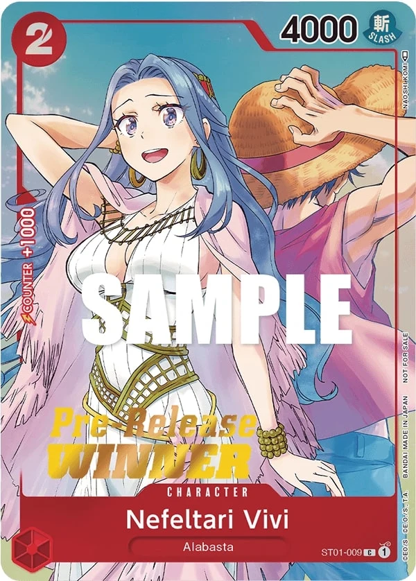 Carte One Piece anglaise Nefeltari Vivi ST01-009 C