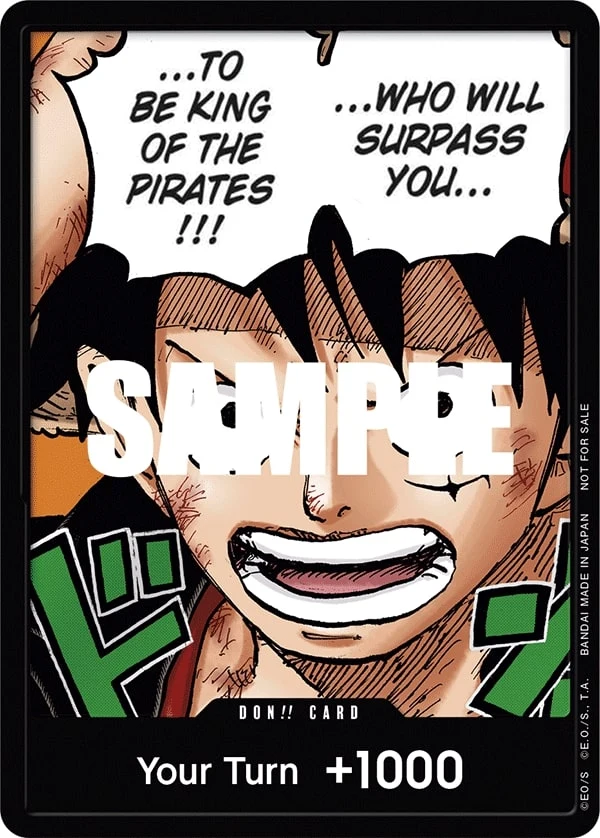 Carte One Piece anglaise DON !! Card 1st Anniversary