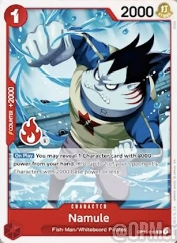 Carte One Piece anglaise Namule OP16-010 UC