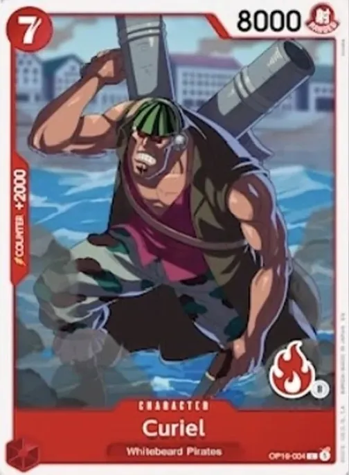 Carte One Piece anglaise OP16-004 Curiel