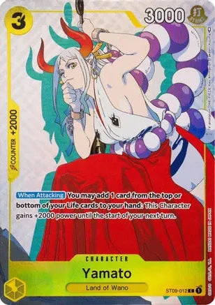 Carte One Piece anglaise ST09-012 Yamato