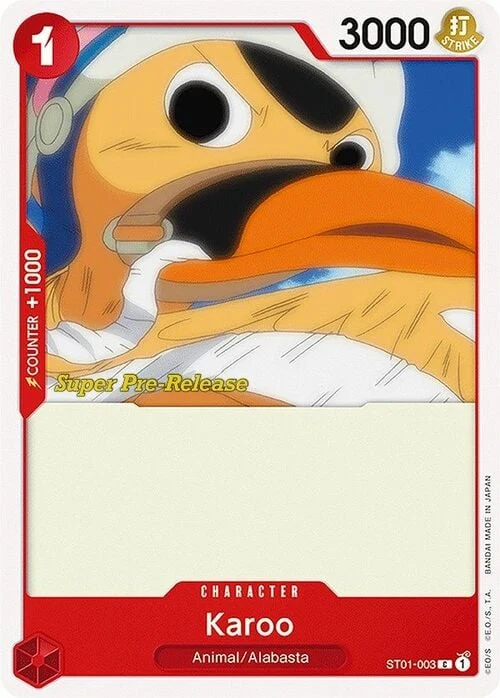 Carte One Piece anglaise ST01-003 Karoo