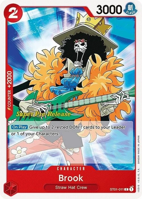 Carte One Piece anglaise ST01-011 Brook