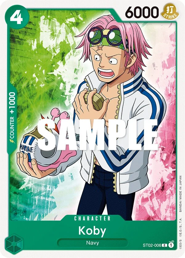 Carte One Piece anglaise Koby ST02-006 C