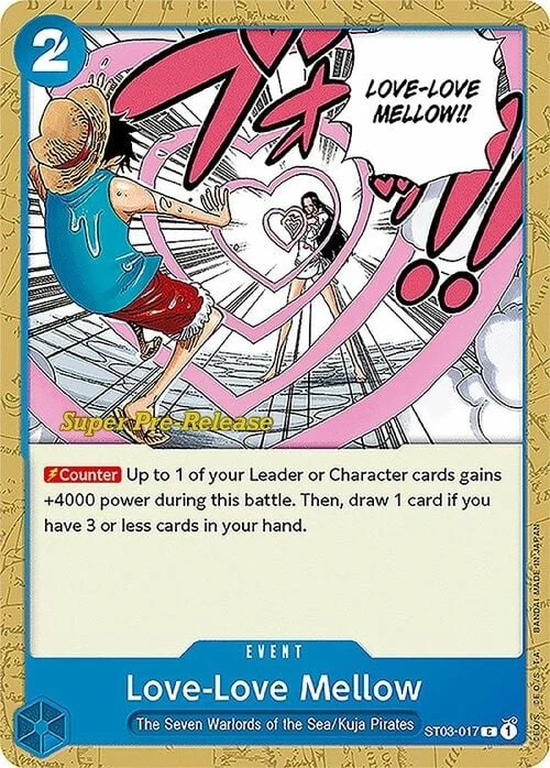 Carte One Piece anglaise ST03-017 Love-Love Mellow