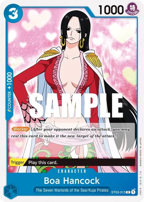 Carte One Piece anglaise ST03-013 Boa Hancock
