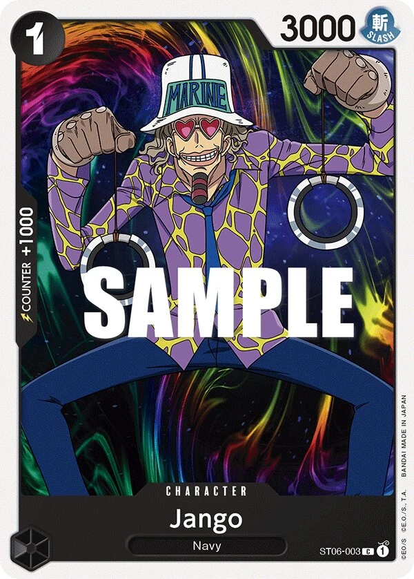 Carte One Piece anglaise Jango ST06-003 C