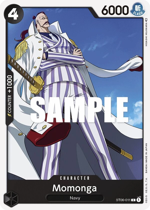 Carte One Piece anglaise Momonga ST06-011 C