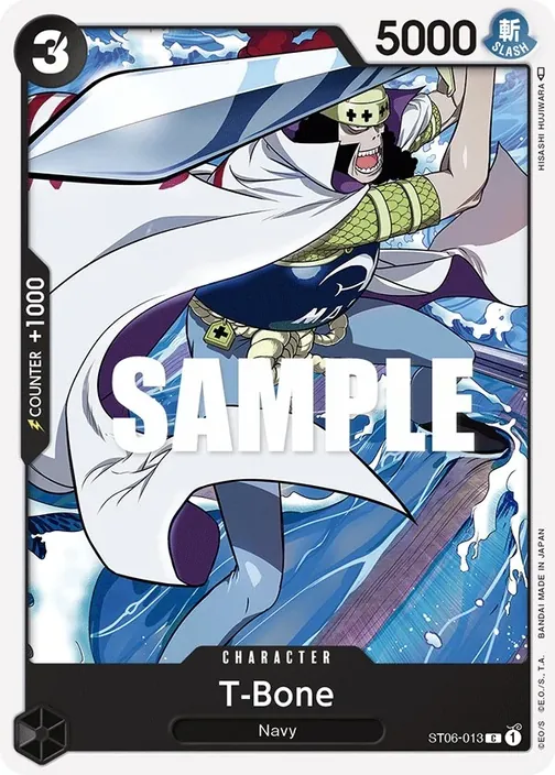 Carte One Piece anglaise ST06-013 T-Bone
