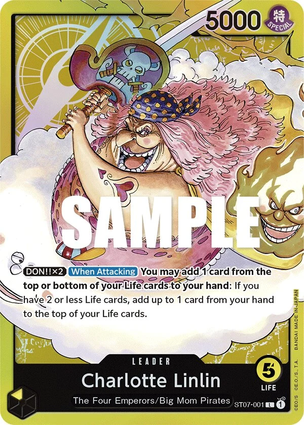 Carte One Piece anglaise Charlotte Linlin ST07-001 L