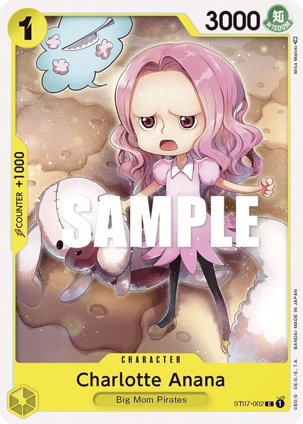 Carte One Piece anglaise Charlotte Anana ST07-002 C