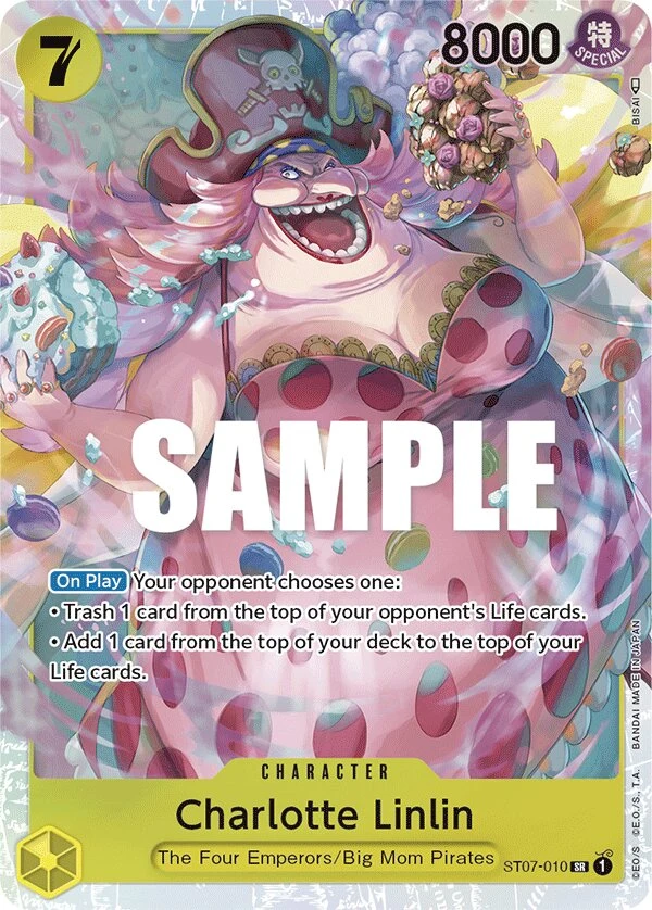 Carte One Piece anglaise Charlotte Linlin ST07-010 SR