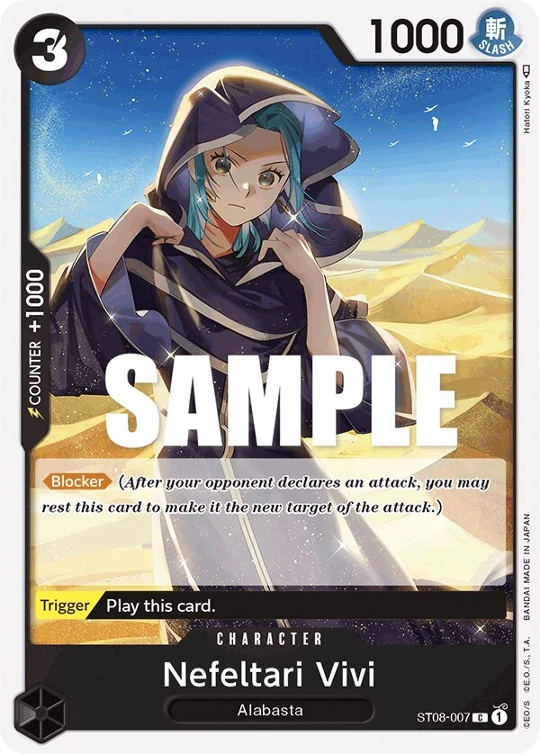 Carte One Piece anglaise Nefeltari Vivi ST08-007 C