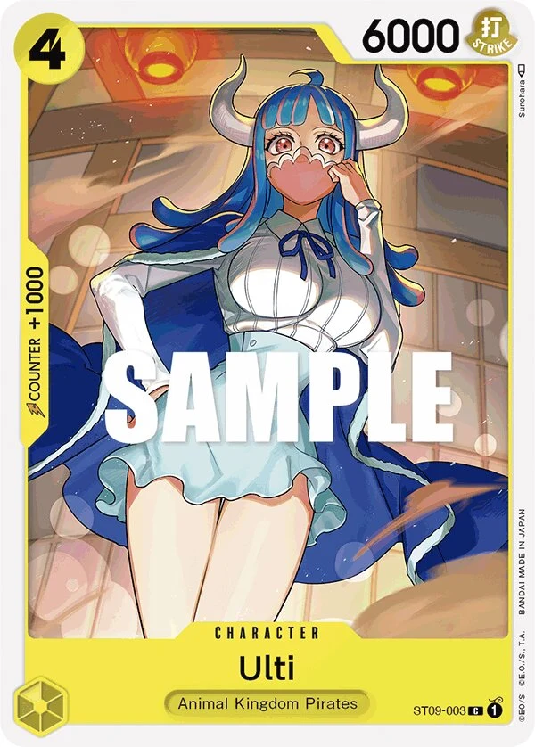 Carte One Piece anglaise Ulti ST09-003 C