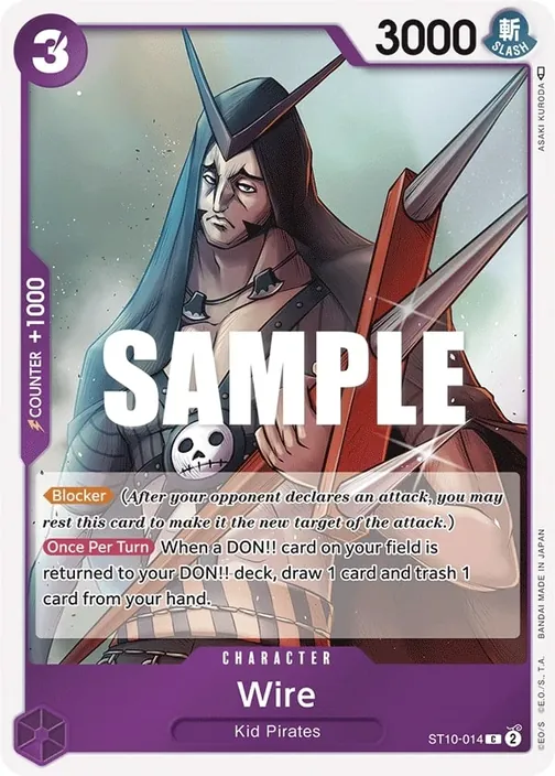 Carte One Piece anglaise ST10-014 Wire