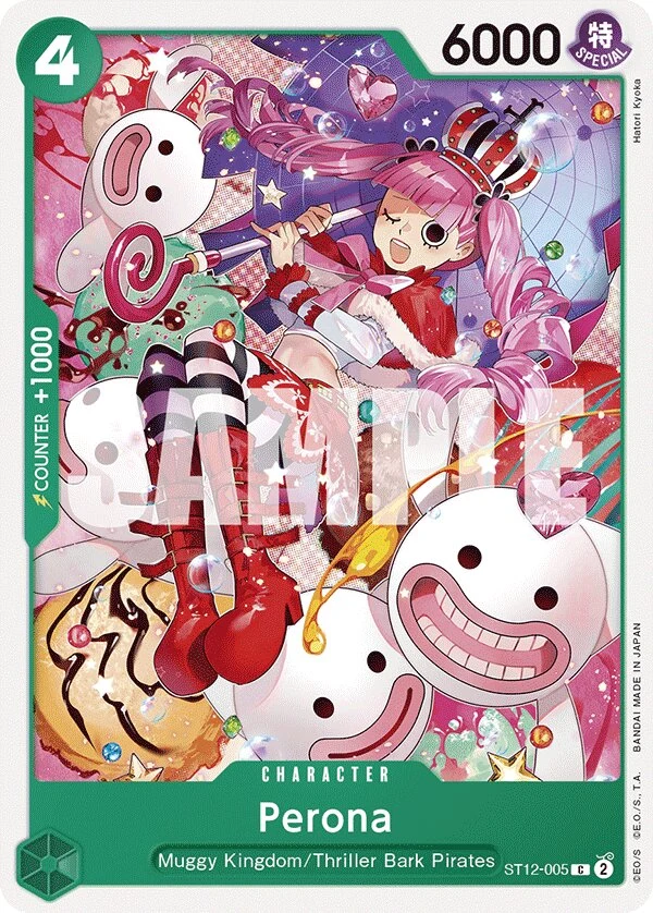 Carte One Piece anglaise Perona ST12-005 C