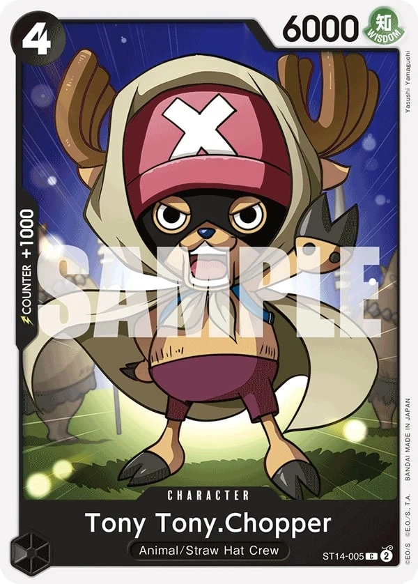 Carte One Piece anglaise Tony Tony.Chopper ST14-005 C