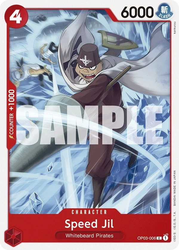 Carte One Piece anglaise Speed Jil OP03-006 C