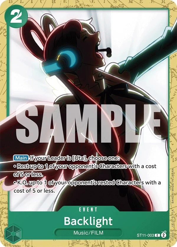 Carte One Piece anglaise Backlight ST11-003 C