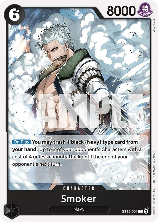 Carte One Piece anglaise Smoker ST19-001 C