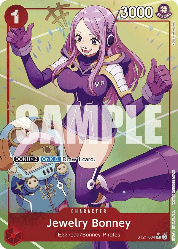 Carte One Piece anglaise Jewelry Bonney ST21-004 C