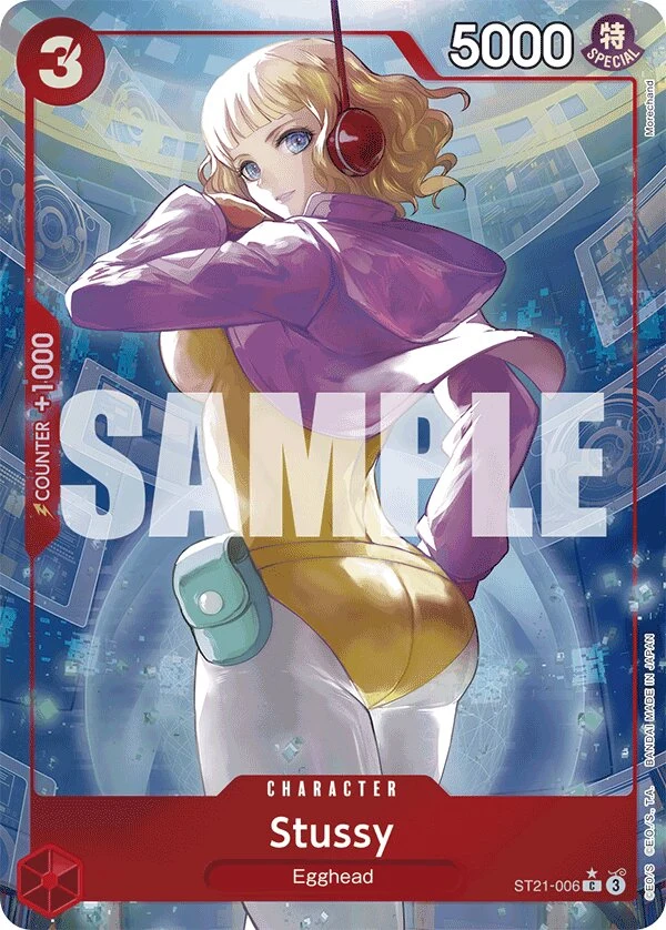 Carte One Piece anglaise Stussy ST21-006 C