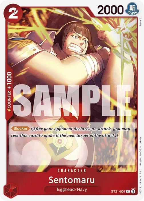 Carte One Piece anglaise ST21-007 Sentomaru