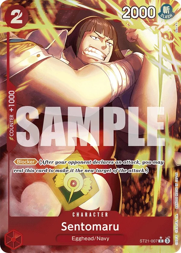 Carte One Piece anglaise Sentomaru ST21-007 C