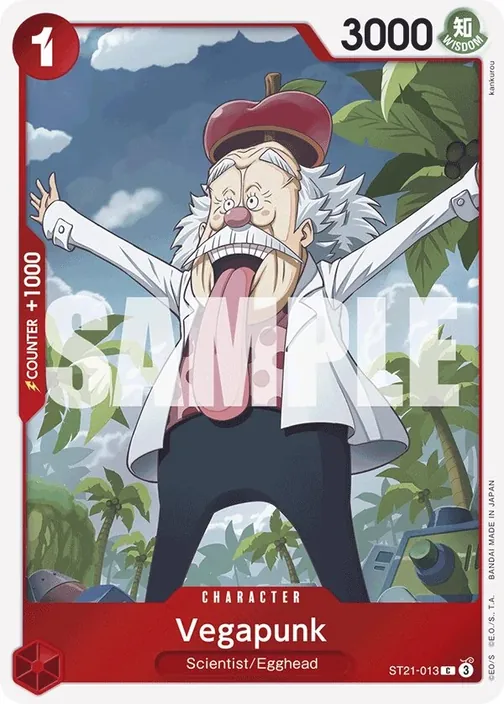 Carte One Piece anglaise ST21-013 Vegapunk