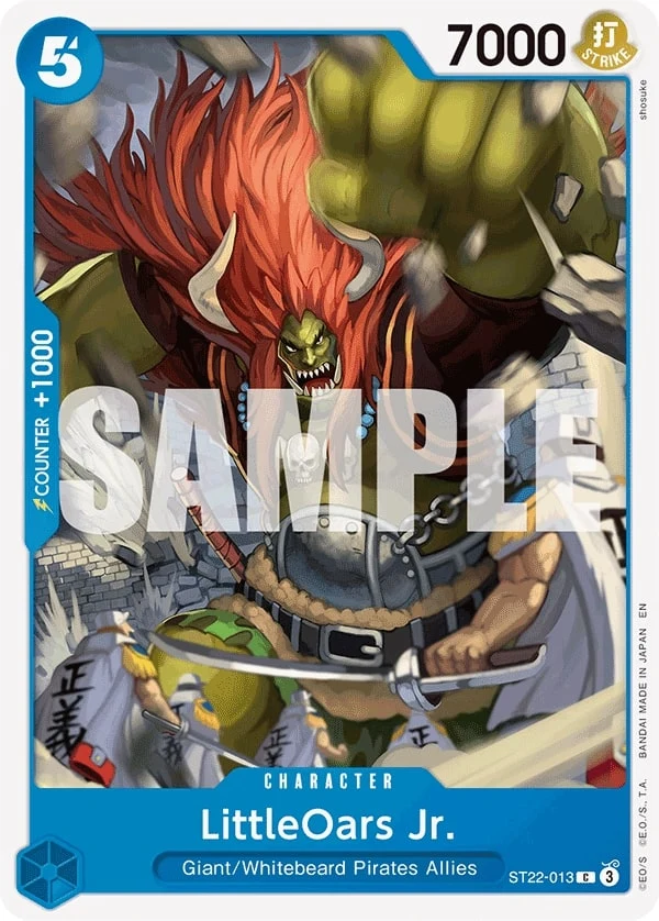 Carte One Piece anglaise LittleOars Jr. ST22-013 C