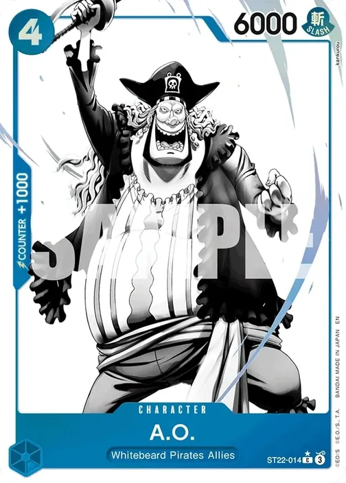 Carte One Piece anglaise ST22-014 A.O. (version 2)