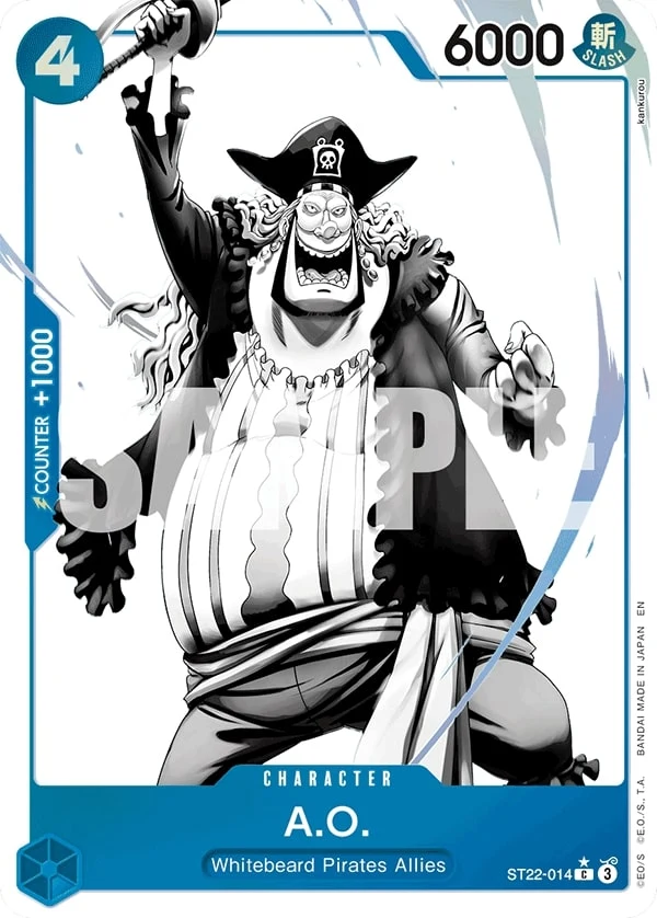 Carte One Piece anglaise A.O. ST22-014 C