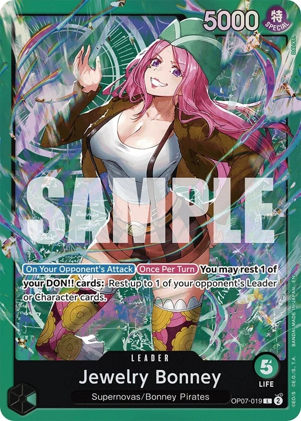 Carte One Piece anglaise Jewelry Bonney OP07-019 L