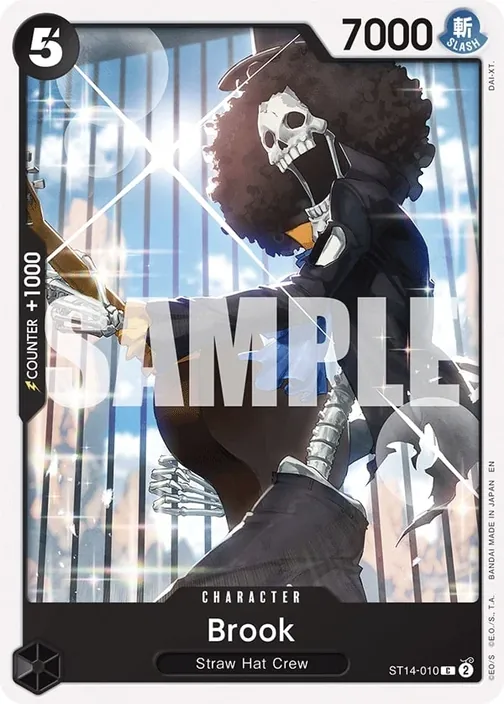 Carte One Piece anglaise ST14-010 Brook