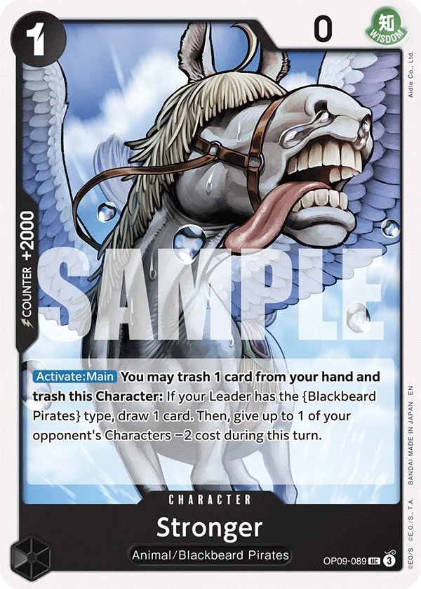 Carte One Piece anglaise Stronger OP09-089 UC
