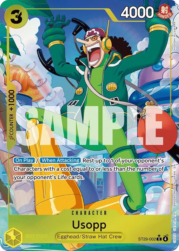 Carte One Piece anglaise Usopp ST29-002 C