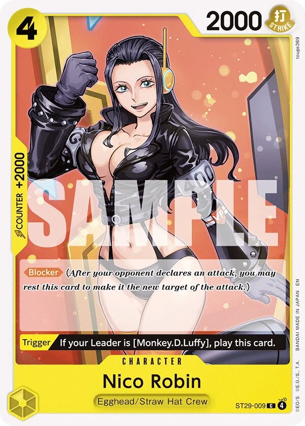 Carte One Piece anglaise Nico Robin ST29-009 C