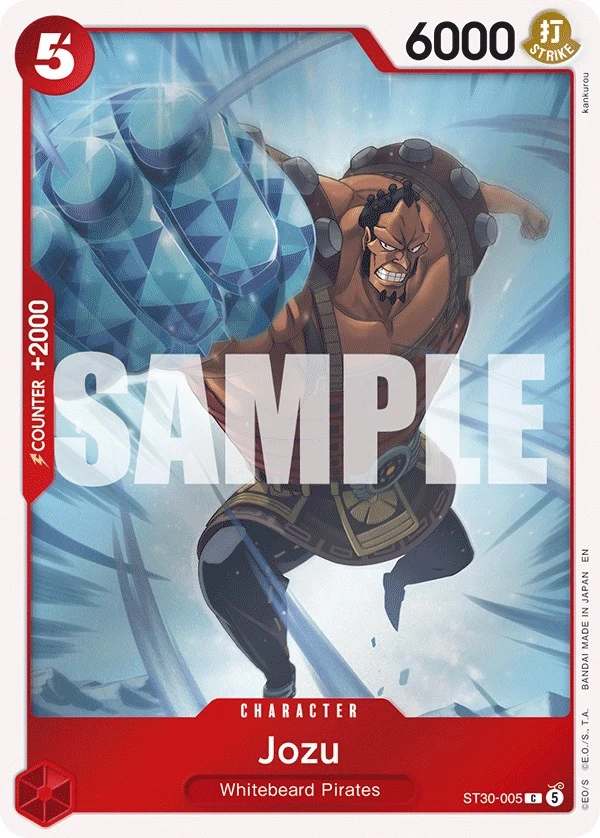 Carte One Piece anglaise Jozu ST30-005 C