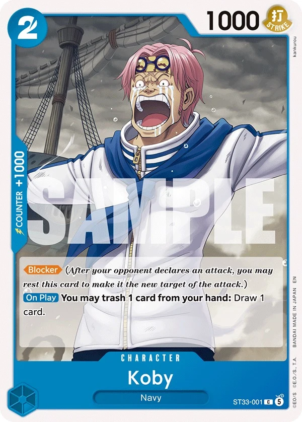 Carte One Piece anglaise Koby ST33-001 C
