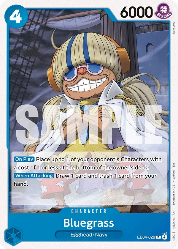 Carte One Piece anglaise Bluegrass EB04-026 C