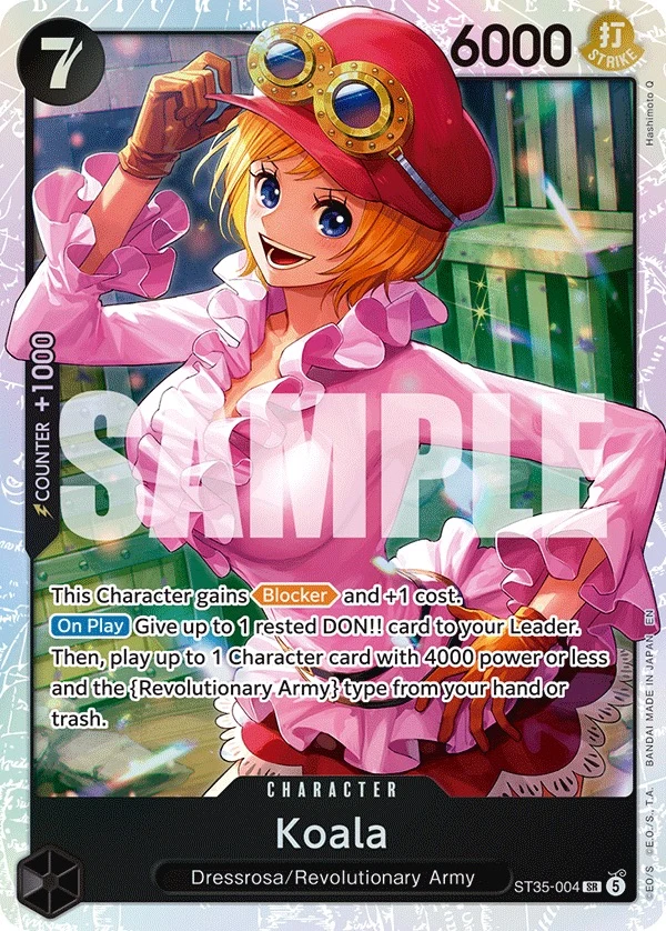 Carte One Piece anglaise Koala ST35-004 SR