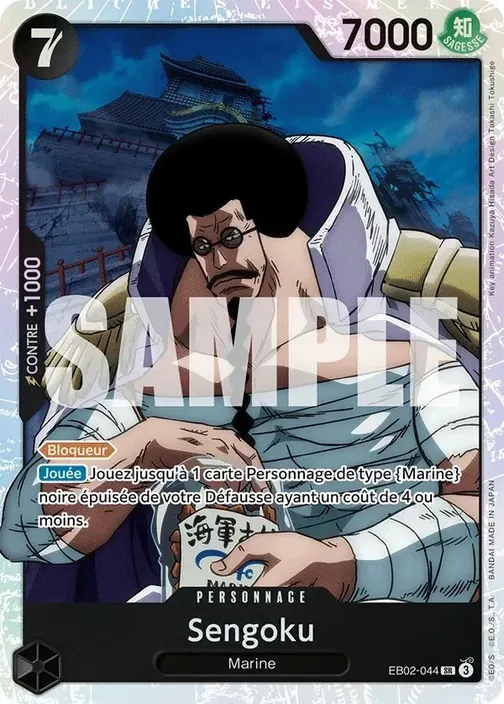 Carte One Piece française EB02-044 Sengoku