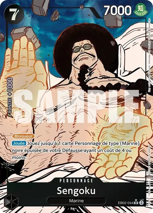 Carte One Piece française EB02-044 Sengoku (version 2)